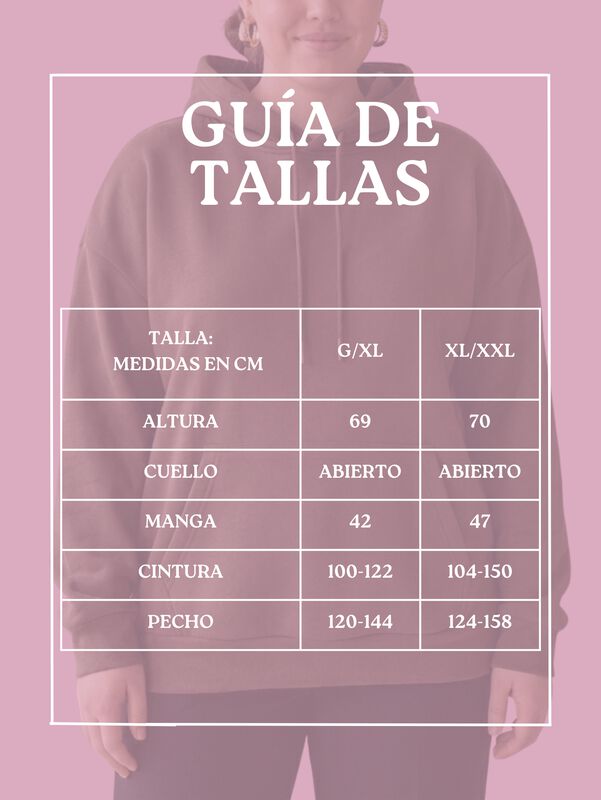 Sudadera Oversize C&oacute;moda Vers&aacute;til SUD-1021 Caf&eacute;... image number null