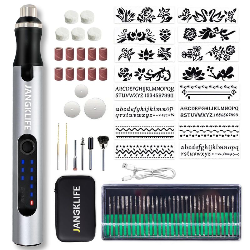 Pluma De Grabado Jangklife Usb - Kit De Herrami... image number null