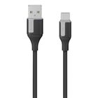 Steren Cable Usb A Usb C De 1 M 65 W Color Negro Usb-s21ne