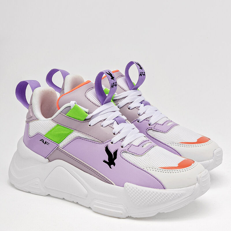 American Fire Tenis urbano para mujer blanco li... image number null