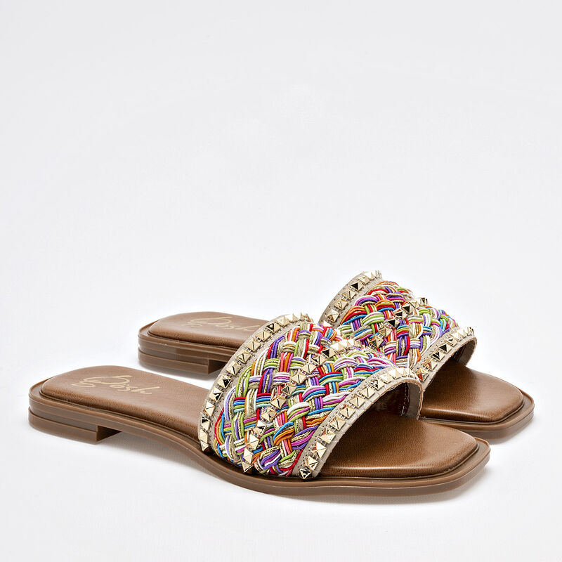 Gösh Sandalia para mujer beige multicolor image number null