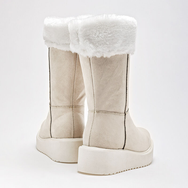 Been Class Bota con peluche para mujer beige image number null