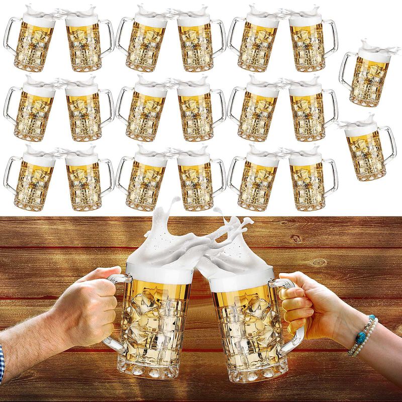 Vasos De Cerveza De Pl&aacute;stico Mifoci 500 ml, Paq... image number null