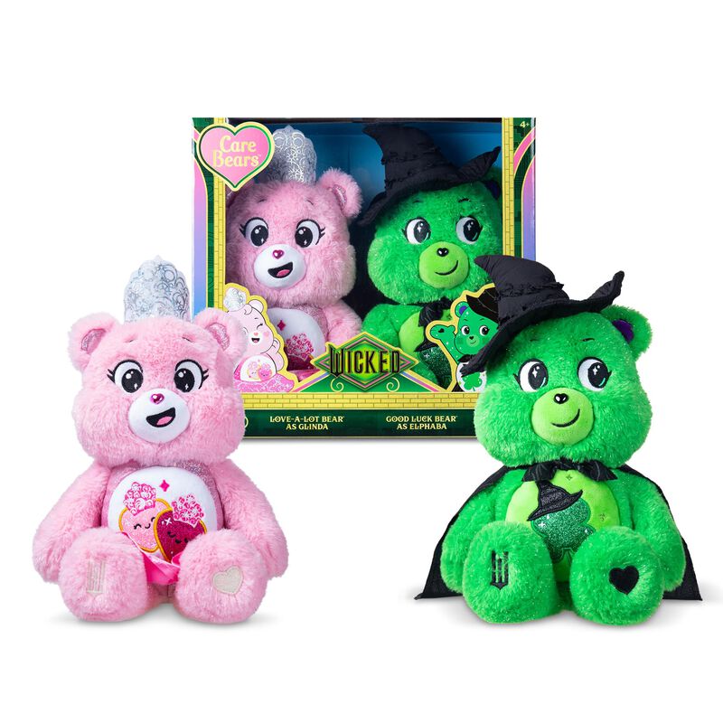Peluche Care Bears Wicked 2-pack 35 Cm Love-a-l... image number null