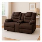 Reclinable Doble Ferrata con  Consola y Portavasos  Cocoa