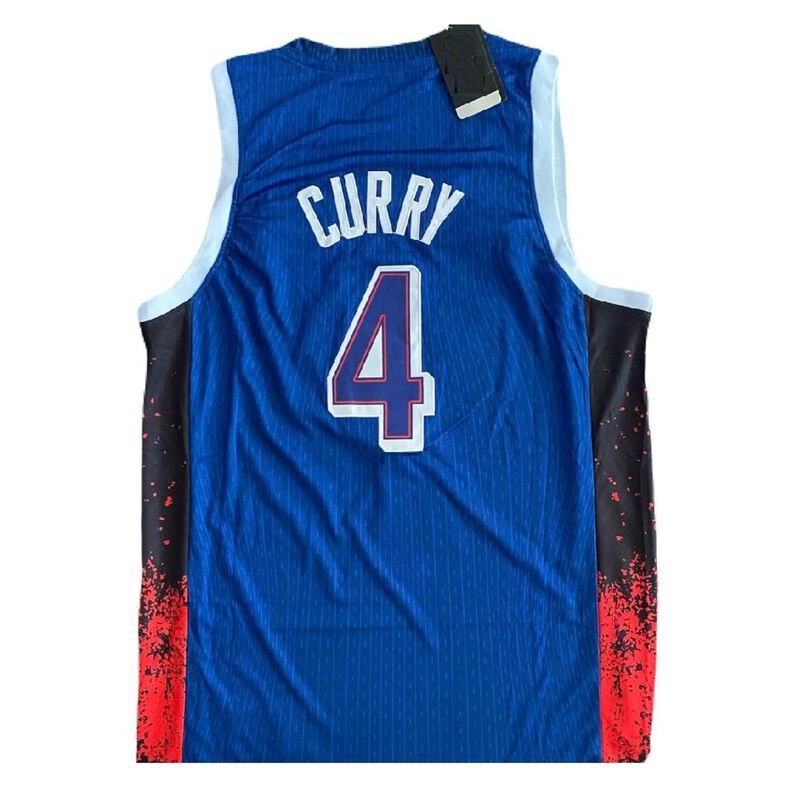 Jersey Curry 4 Dream Team Paris 2024 Azul Talla... image number null