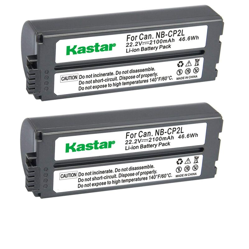 Bater&iacute;a Kastar Nb-cp2l Para Canon, Paquete De 2... image number null