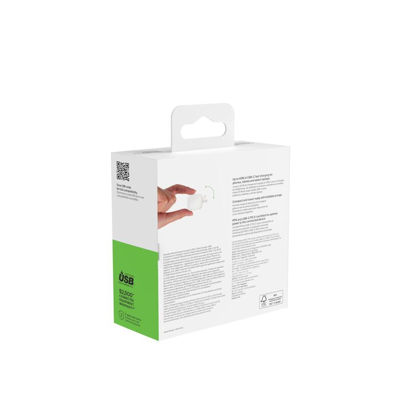 Belkin Cargador Pared 45w Usb-c Con Cable image number null