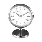 Reloj Nivada Swiss Para Escritorio Níquel