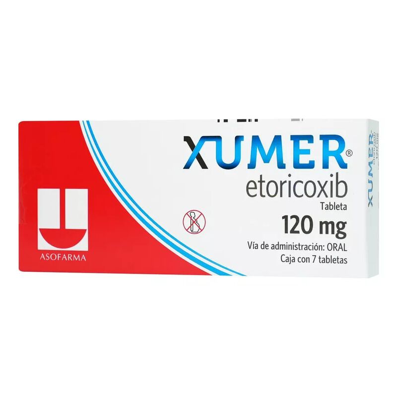 Xumer Tabletas 120 Mg, 7 Tabletas image number null