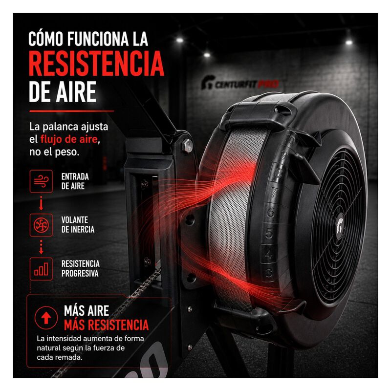 M&aacute;quina Remadora Remo Aire 10 Niveles Resistenc... image number null