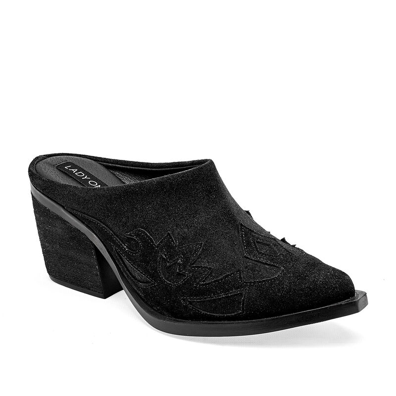Lady One zapatilla  para mujer  negro cod 14126... image number null