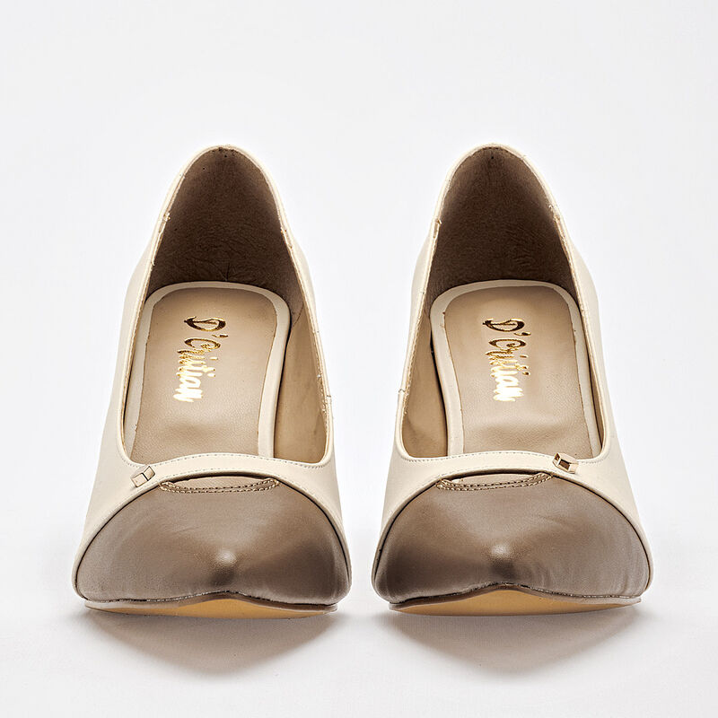 D'Cristian zapatilla para mujer latte cafe cod ... image number null