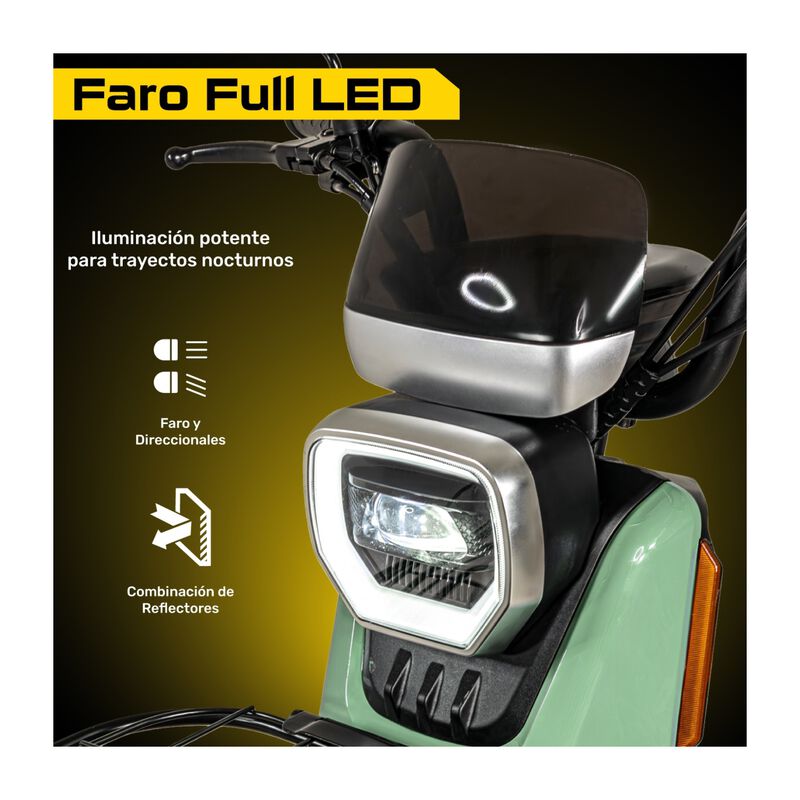 Bicicleta El&eacute;ctrica Moto Bici Scooter 3 Vel 55k... image number null