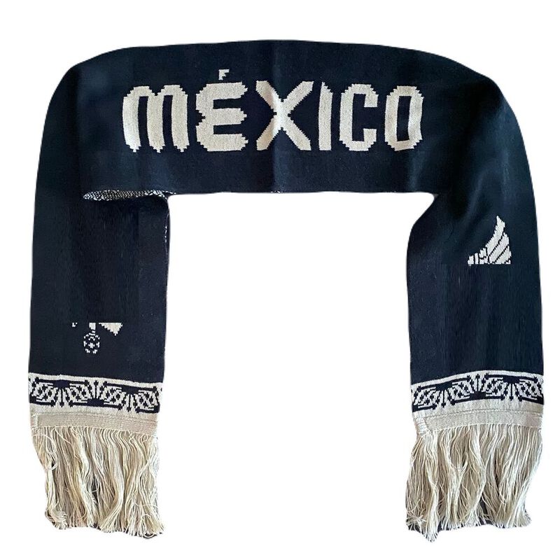 Exclusiva! Bufanda Mexico Futbol Negra image number null