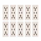 Set 12 Pzas Cont Triple Clav Baquelita 127v 15a 2p Montana