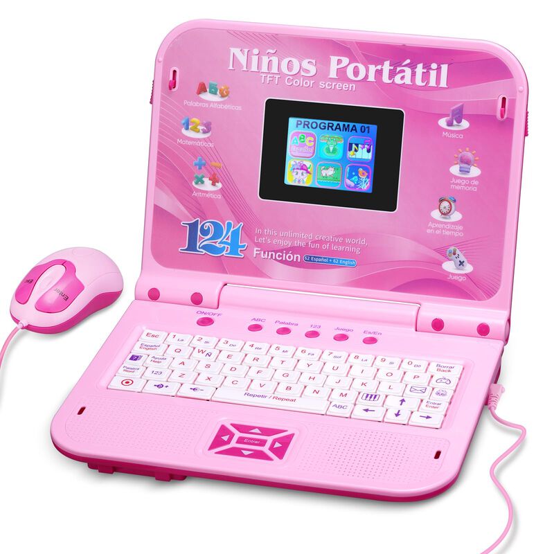 Port&aacute;til Haioumm Biling&uuml;e Espa&ntilde;ol/ingl&eacute;s Con Pa... image number null