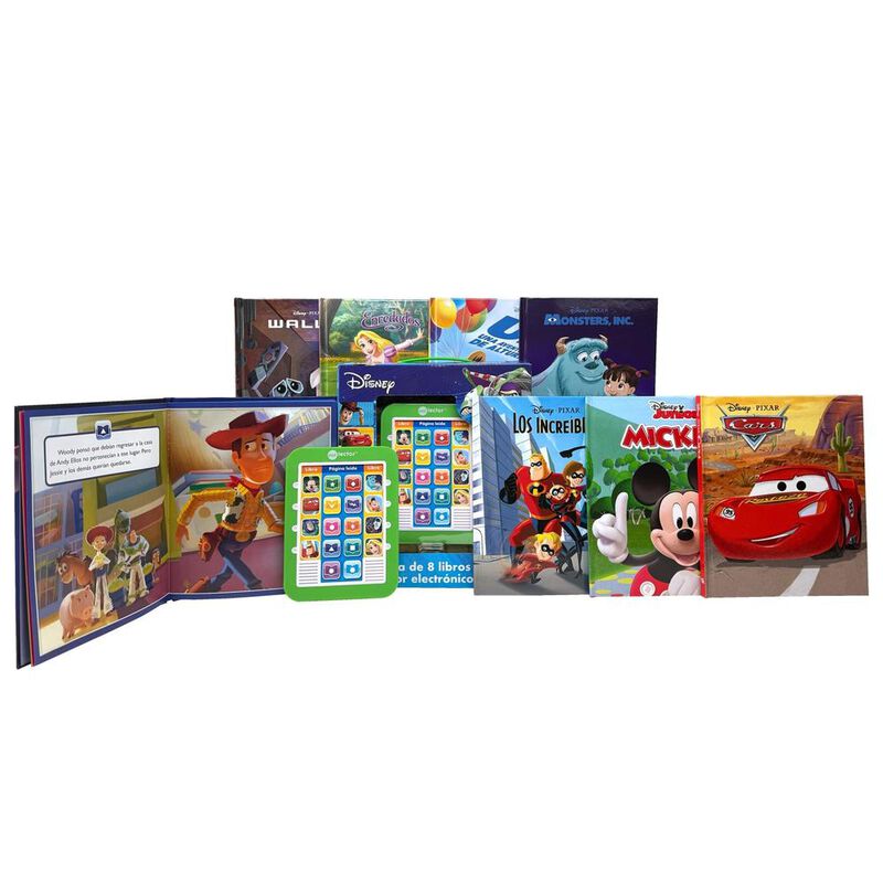 Lector Electr&oacute;nico y Biblioteca de 8 Libros &iexcl;Te... image number null