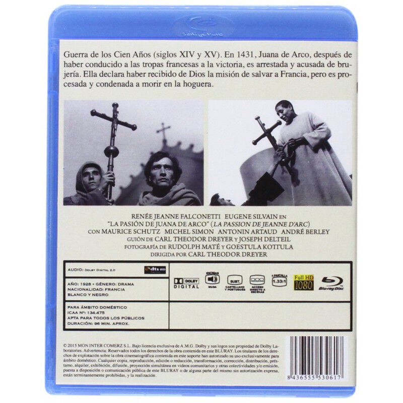 La Pasi&oacute;n De Juana De Arco (blu-ray) image number null