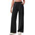 Pantalones IUGA De Pierna Ancha 66/71 cm, Pull-on, Tejido Waffle