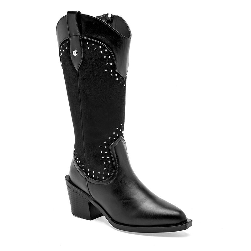 Moramora Bota para mujer negro image number null