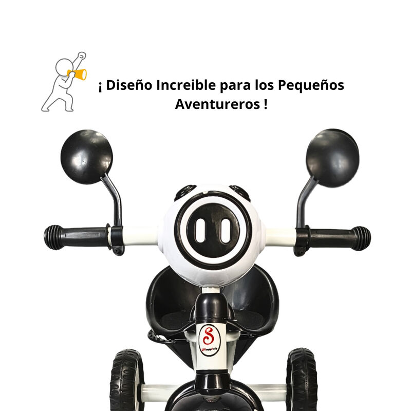 Triciclo Infantil con Luz y Sonido, 3 a 5 A&ntilde;os ... image number null