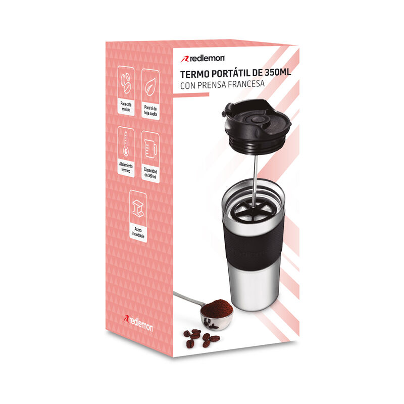 Redlemon Termo Para Caf&eacute; Con Prensa Francesa 35... image number null