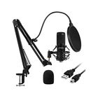 Micr&oacute;fono Gamer Condensador Usb, Eptison 192khz / 24bit Kit
