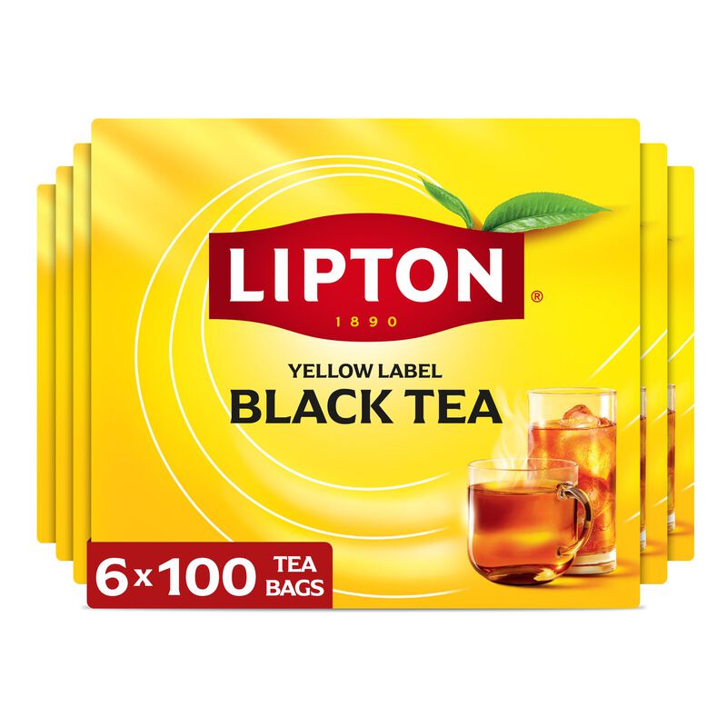 Bolsitas De T&eacute; Negro Lipton Yellow Label, Paque... image number null