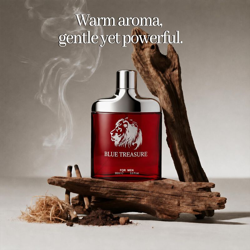 Perfume A Center Blue Treasure Red 90ml Eau de ... image number null