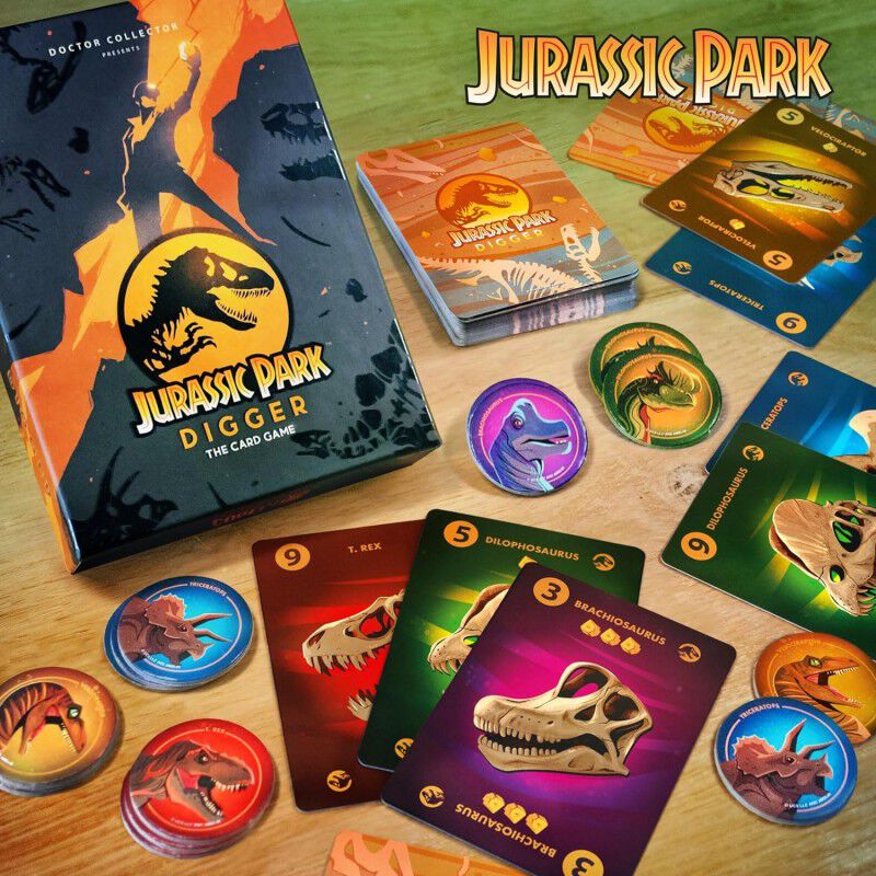 Juego De Cartas Jurassic Park Digger image number null