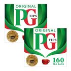 Cajas De 160 Sobres De T&eacute; Pg Tips (paquete De 2)