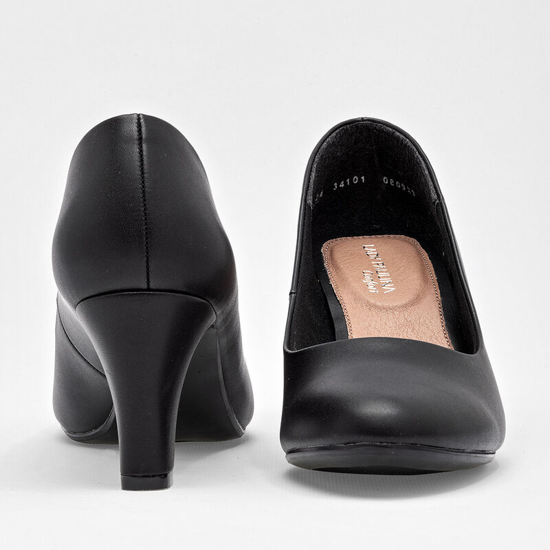 Lady Paulina Zapatilla Para Mujer Negro Cod 125... image number null