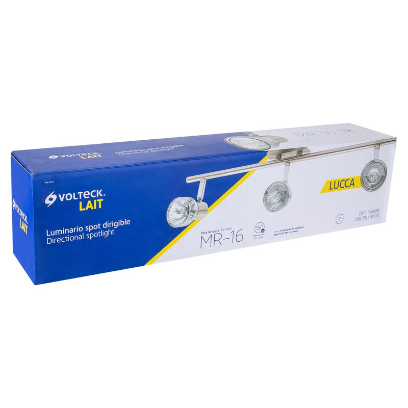 Luminario de Sobreponer con 3 Spots Base Gu10 V... image number null