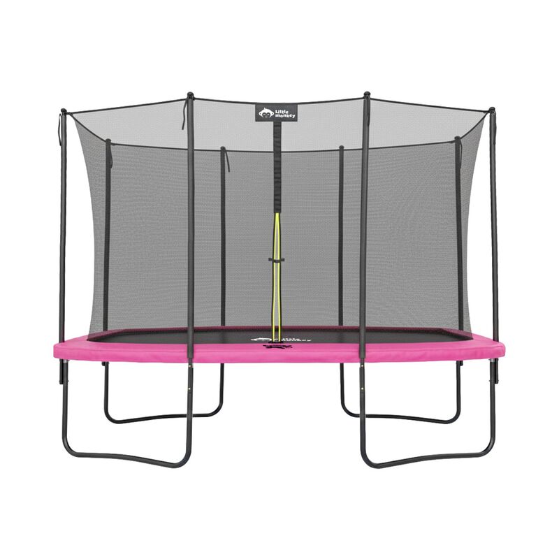 Trampolin Rectangular 10x7ft Brincolin Malla Se... image number null