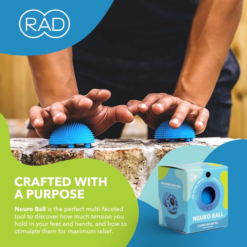 Foot Roller Rad Neuro Ball Para Liberaci&oacute;n Miof... image number null