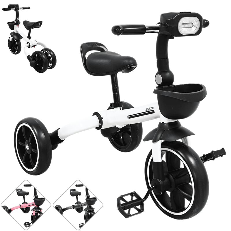 Triciclo 3 en 1 Plegable para Ni&ntilde;os Convertible... image number null