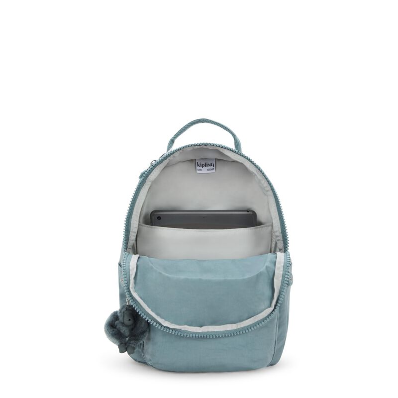 Mochila Kipling Seoul Peque&ntilde;a Con Funda Para Ta... image number null