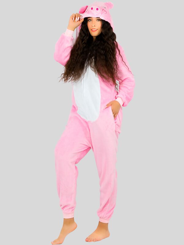 Pijama Mameluco Adultos Y Ni&ntilde;o Invierno Pijamas... image number null