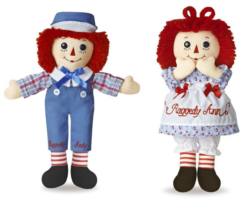Mu&ntilde;ecas Aurora Raggedy Ann Y Raggedy Andy, 30 C... image number null