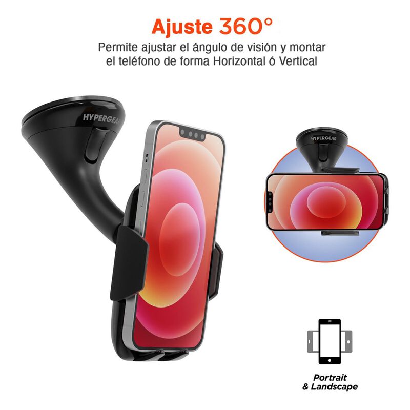 Soporte Hypergear Con Ventosa Universal Para Au... image number null