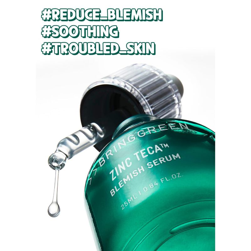 S&eacute;rum Bringgreen Zinc Teca para Acn&eacute; Leve image number null