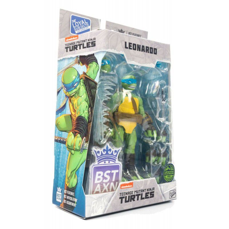 Figura Leonardo Las Tortugas Ninja Articulada 1... image number null