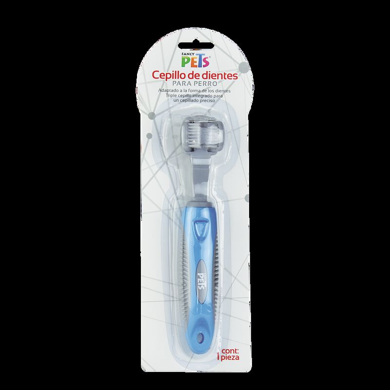 Fancy Pets Cepillo De Dental Triple Para Perro ... image number null