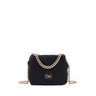 Bolsa Briefcase Chica Asa De Cadena Color Negro