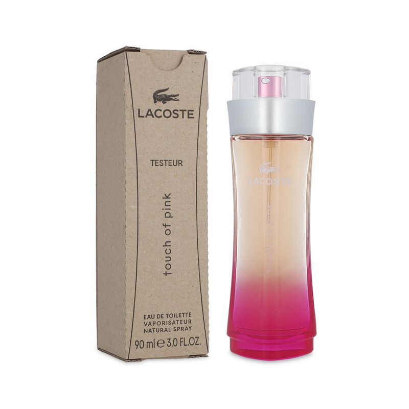 Tester Lacoste Touch Of Pink 90ml Edt Spray image number null