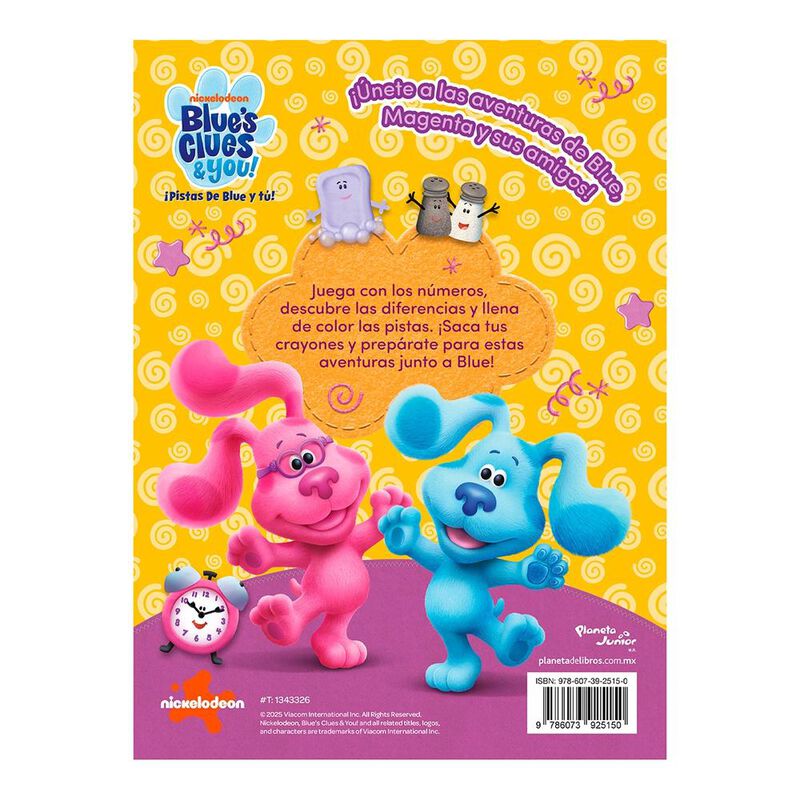 Las pistas de Blue y t&uacute;. &iexcl;Resolvamos las pistas... image number null