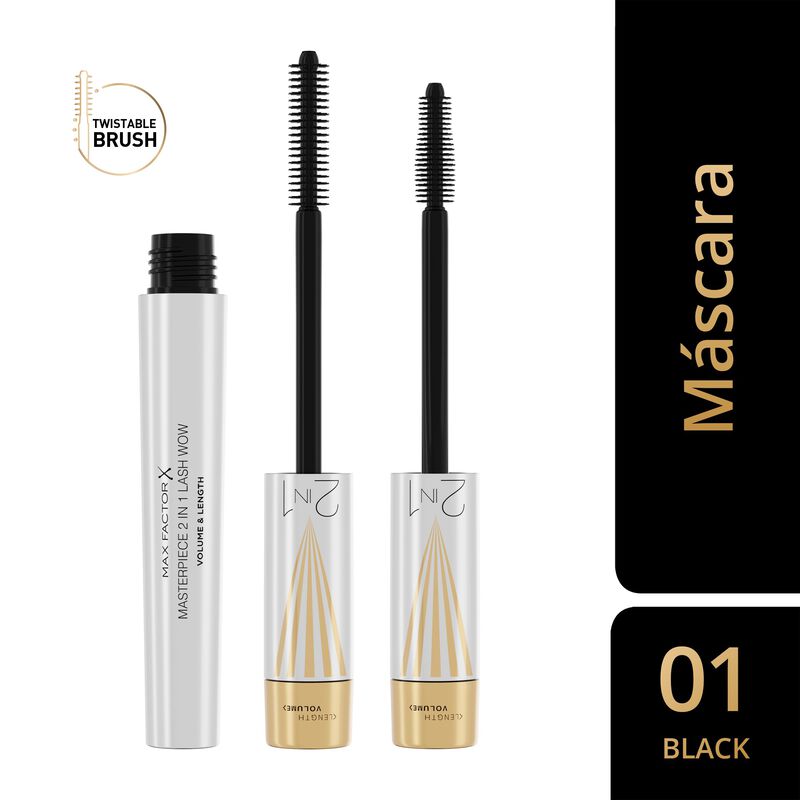 M&aacute;scara Max Factor Masterpiece 2 En 1 Lash Wow ... image number null