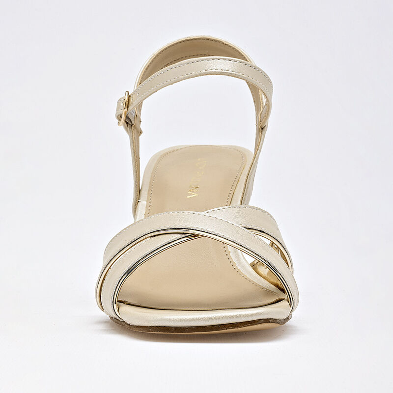 Lady Paulina zapatilla abierta para mujer beige... image number null