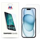 Mica Vidrio MYBAT para iPhone 15 PRO MAX protectora de pantalla transparente